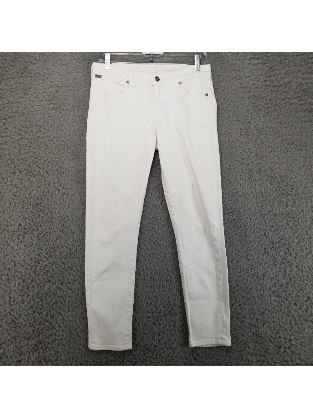 Citizens of Humanity Jeans Womens 26 Stretch White Denim Avedon Skinny *Read*
